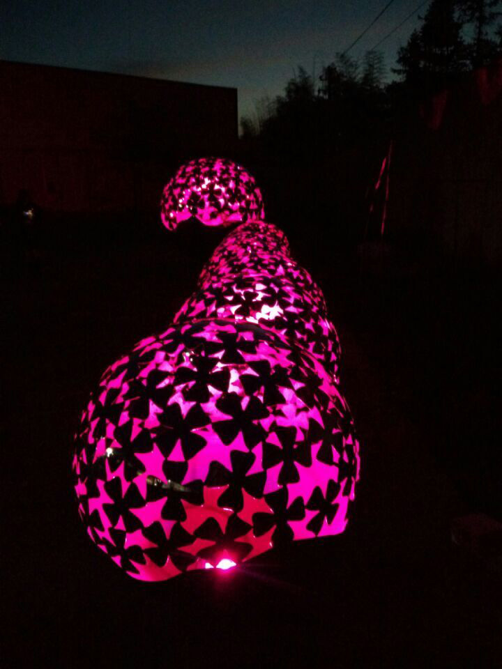 灯光花球1