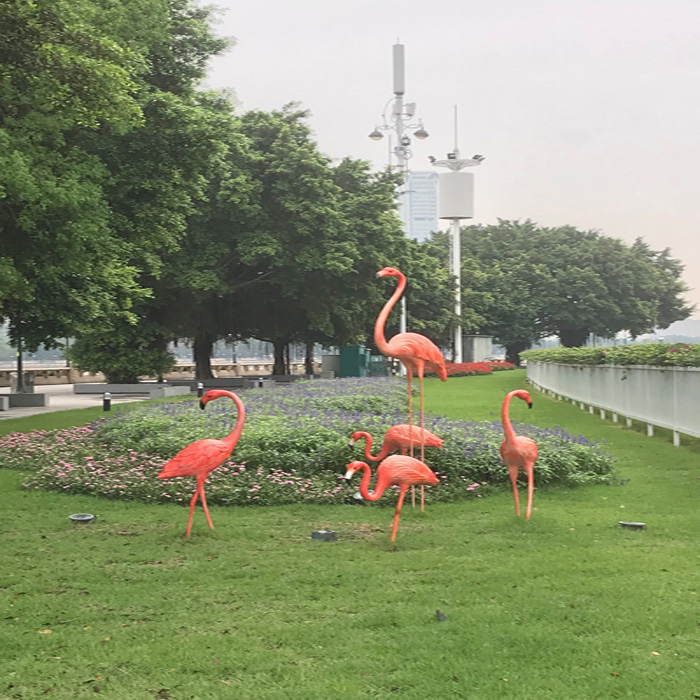 玻璃钢火烈鸟