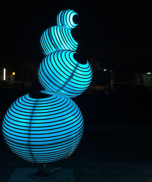 灯光雕塑